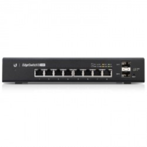 Ubiquiti EdgeSwitch 8 Gestionado Gigabit Ethernet (10/100/1000) Energía sobre Ethernet (PoE) Negro