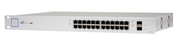 Ubiquiti UniFi US-24-250W switch Gestionado Gigabit Ethernet (10/100/1000) Energía sobre Ethernet (PoE) 1U Plata