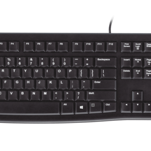 Logitech K120 Corded Keyboard teclado USB QWERTY Español Negro