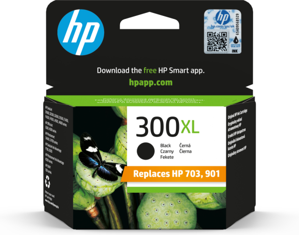 HP 300XL High Yield Black Original Ink Cartridge cartucho de tinta 1 pieza(s) Alto rendimiento (XL)