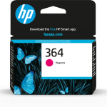 HP 364 Magenta Original Ink Cartridge cartucho de tinta 1 pieza(s) Rendimiento estándar