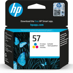 HP 57 Tri-color Original Ink Cartridge cartucho de tinta 1 pieza(s) Cian, Magenta, Amarillo