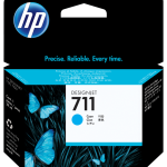 HP 711 29-ml Cyan DesignJet Ink Cartridge cartucho de tinta 1 pieza(s) Original