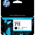 HP 711 38-ml Black DesignJet Ink Cartridge cartucho de tinta 1 pieza(s) Original