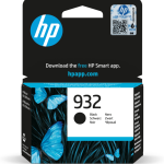 HP 932 Black Original Ink Cartridge cartucho de tinta 1 pieza(s) Rendimiento estándar