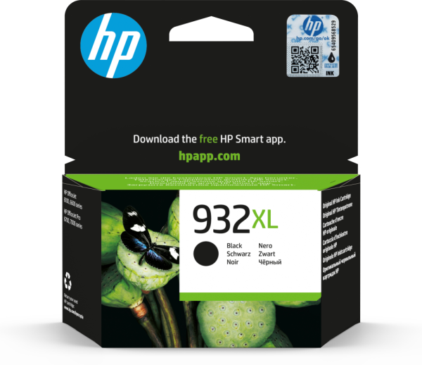 HP 932XL High Yield Black Original Ink Cartridge cartucho de tinta 1 pieza(s) Alto rendimiento (XL)