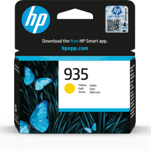 HP 935 Yellow Original Ink Cartridge cartucho de tinta 1 pieza(s) Rendimiento estándar