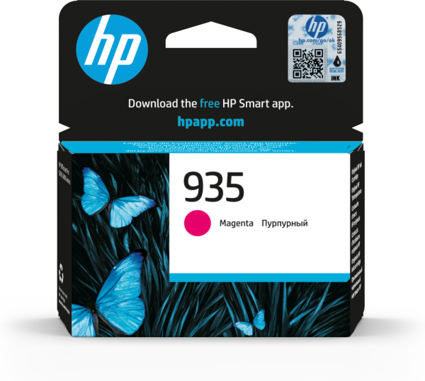 HP 935 Magenta Original Ink Cartridge cartucho de tinta 1 pieza(s) Rendimiento estándar