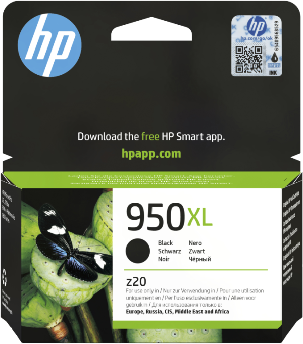 HP 950XL High Yield Black Original Ink Cartridge cartucho de tinta 1 pieza(s) Alto rendimiento (XL)