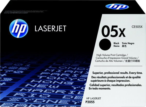 HP 05X High Yield Black Original LaserJet Toner Cartridge cartucho de tóner 1 pieza(s)