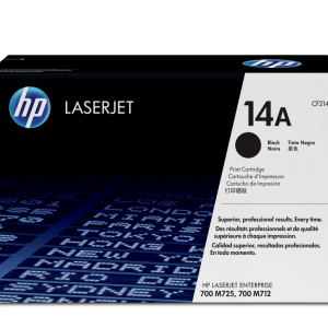 HP 14A Black Original LaserJet Toner Cartridge cartucho de tóner 1 pieza(s)