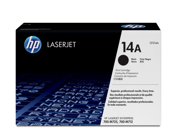 HP 14A Black Original LaserJet Toner Cartridge cartucho de tóner 1 pieza(s)