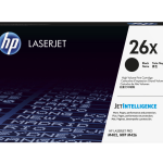 HP 26X High Yield Black Original LaserJet Toner Cartridge cartucho de tóner 1 pieza(s)