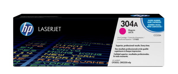 HP 304A Magenta Original LaserJet Toner Cartridge cartucho de tóner 1 pieza(s)