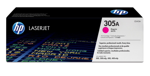 HP 305A Magenta Original LaserJet Toner Cartridge cartucho de tóner 1 pieza(s)