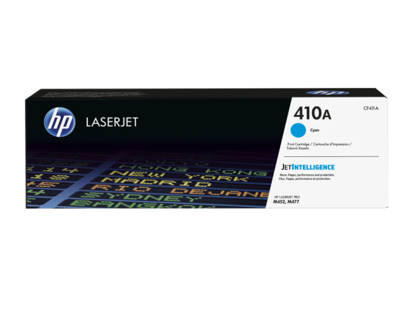 HP 410A Cyan Original LaserJet Toner Cartridge cartucho de tóner 1 pieza(s)