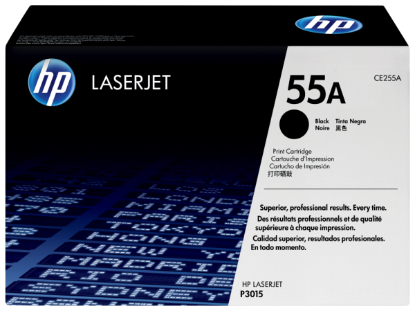 HP 55A Black Original LaserJet Toner Cartridge cartucho de tóner 1 pieza(s)