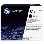 HP 81X High Yield Black Original LaserJet Toner Cartridge cartucho de tóner 1 pieza(s)