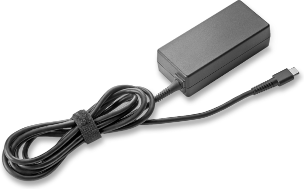 HP 45W USB-C AC Adapter adaptador e inversor de corriente Interior Negro