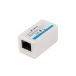 Lanberg AD-RJ45-RJ45-OU5 cambiador de género para cable RJ-45 Blanco