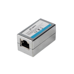 Lanberg AD-RJ45-RJ45-OS6 cambiador de género para cable RJ-45 Plata