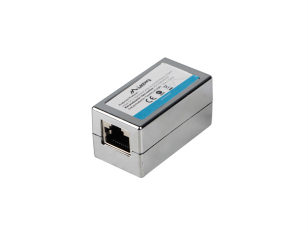 Lanberg AD-RJ45-RJ45-OS6 cambiador de género para cable RJ-45 Plata