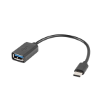 Lanberg AD-OTG-UC-01 cable USB USB 2.0 0,15 m USB A USB C Negro