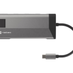 NATEC Fowler Plus USB Tipo C Negro, Gris