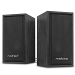 NATEC Panther altavoz De 2 vías Negro Alámbrico 6 W