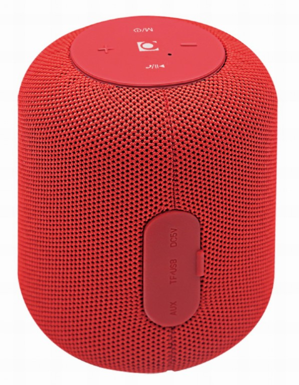 Gembird SPK-BT-15-R altavoz portátil o de fiesta Altavoz monofónico portátil Rojo 5 W