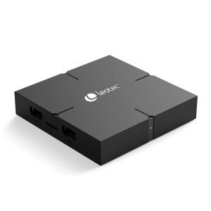 Leotec LETVBOX18 convertidor de Smart TV Negro 4K Ultra HD 16 GB Wifi Ethernet