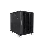 Lanberg FF01-6815-12B armario rack 15U Rack o bastidor independiente Negro