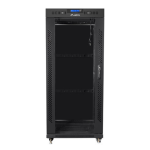 Lanberg FF01-8822-12BL armario rack 22U Rack o bastidor independiente Negro