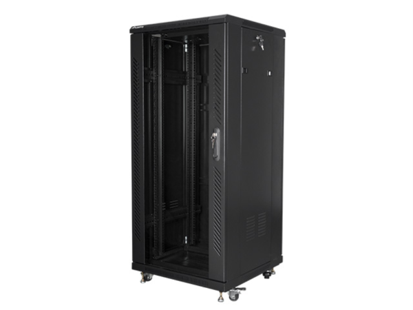 Lanberg FF01-6627-12B armario rack 27U Rack o bastidor independiente Negro