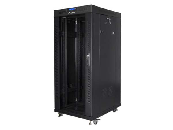 Lanberg FF01-8037-12BL armario rack 37U Rack o bastidor independiente Negro