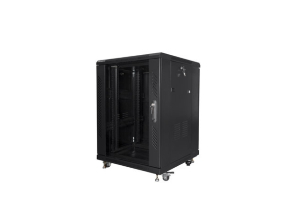 Lanberg FF01-6615-12B armario rack 15U Rack o bastidor independiente Negro