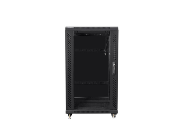 Lanberg FF01-6622-12B armario rack 22U Rack o bastidor independiente Negro