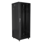 Lanberg FF01-6632-12B armario rack 32U Rack o bastidor independiente Negro