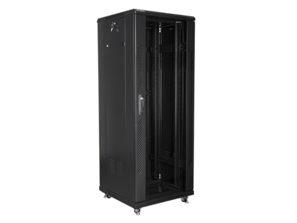 Lanberg FF01-6632-12B armario rack 32U Rack o bastidor independiente Negro