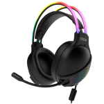 Krom Klaim Auriculares Alámbrico Diadema Juego USB tipo A Negro