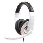 Gembird MHS-001-GW auricular y casco Auriculares Alámbrico Diadema Llamadas/Música Blanco