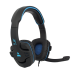 Ewent PL3320 auricular y casco Auriculares Alámbrico Diadema Juego Negro