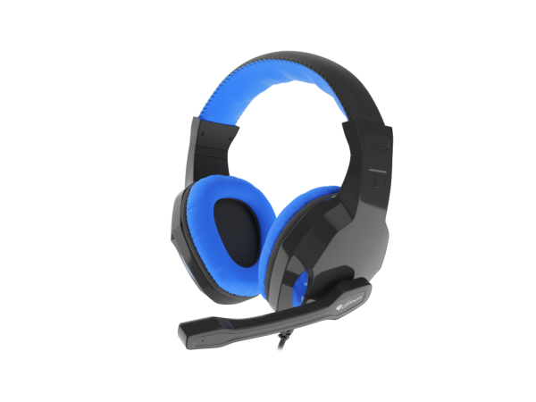 GENESIS ARGON 100 Auriculares Alámbrico Diadema Juego Negro, Azul