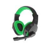 GENESIS ARGON 100 Auriculares Alámbrico Diadema Juego Negro, Verde