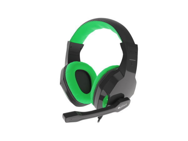 GENESIS ARGON 100 Auriculares Alámbrico Diadema Juego Negro, Verde