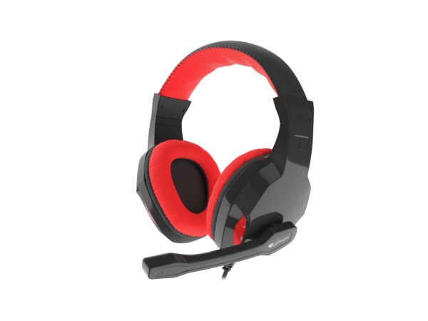 GENESIS ARGON 100 Auriculares Alámbrico Diadema Juego Negro, Rojo