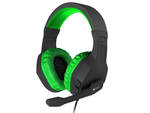 GENESIS Argon 200 Auriculares Alámbrico Diadema Juego Negro, Verde