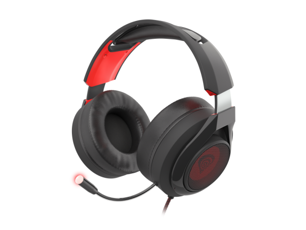 GENESIS Radon 610 Auriculares Alámbrico Diadema Juego USB tipo A Negro, Rojo