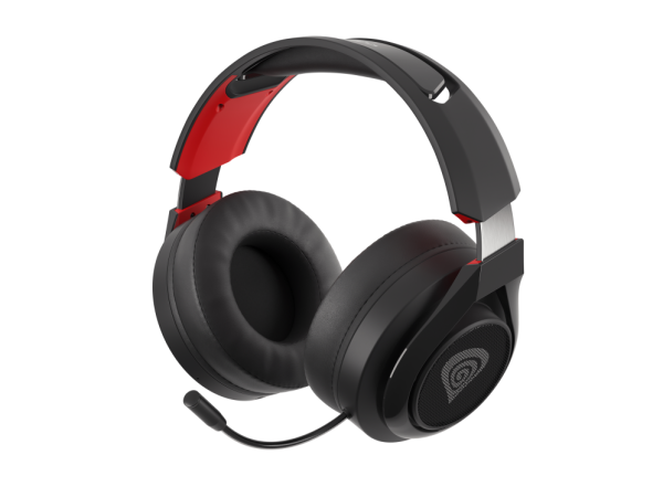 GENESIS Selen 400 Auriculares Inalámbrico y alámbrico Diadema Juego Negro, Rojo