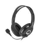 NATEC Bear 2 Auriculares Alámbrico Diadema Negro